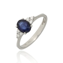 Fehér arany gyűrű 54-es méret - B31355_3I